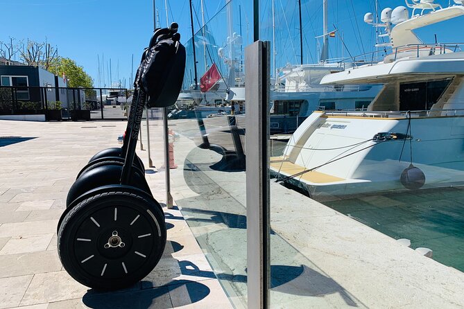 2 Hour Deluxe Segway Tour of Palma - Parc de la Mar: cathedral-adjacent green and sea air
