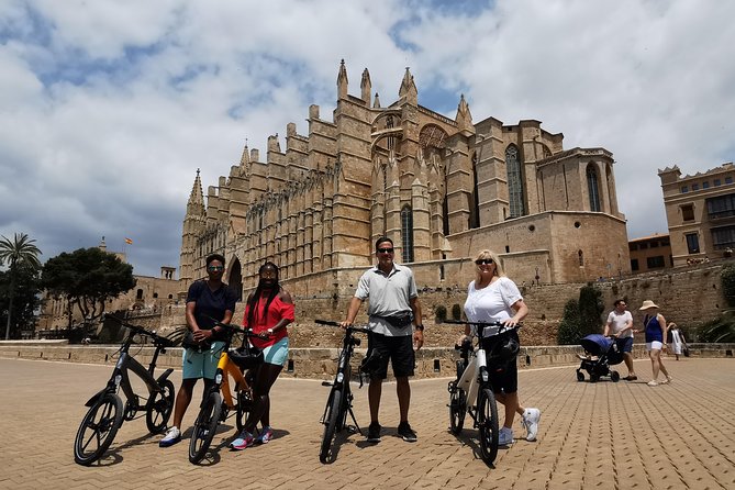 3 Hours E-Bike Tour in Palma - Plaça Major first, then the historic church and cloister chain