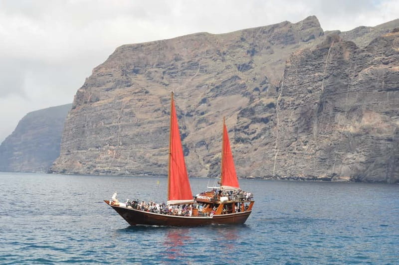 Adeje: Whale Watching, Lunch & Swim Stop at Los Gigantes - Shogun Wooden Schooner Cruising From Puerto Colón