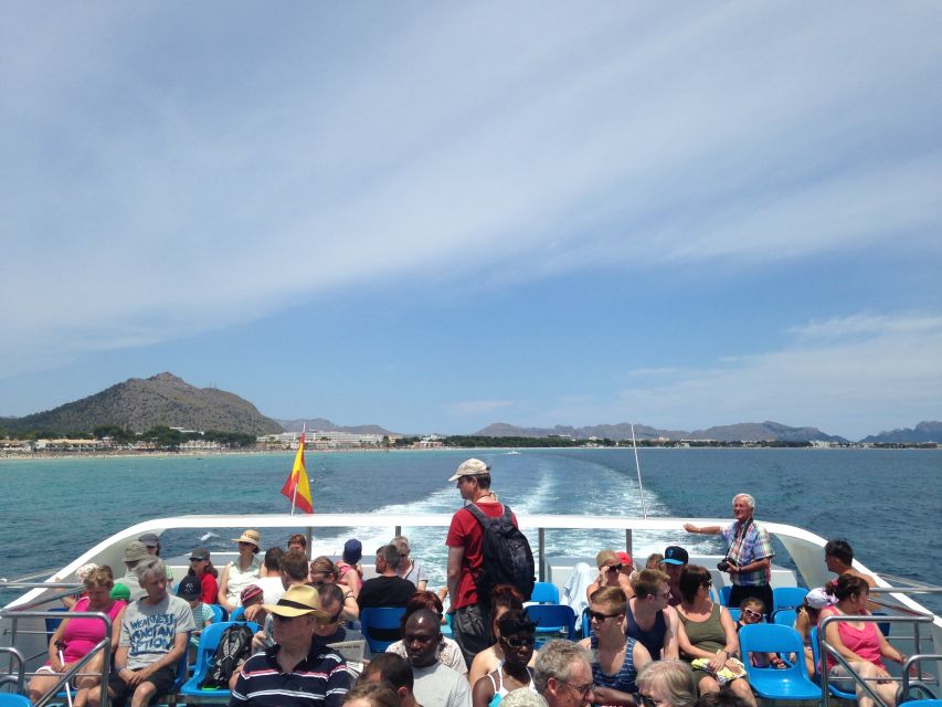 Alcudia: Boat Trip to Cap de Formentor and Formentor - How the Timing Works: 4 Hours, Multiple Short Segments