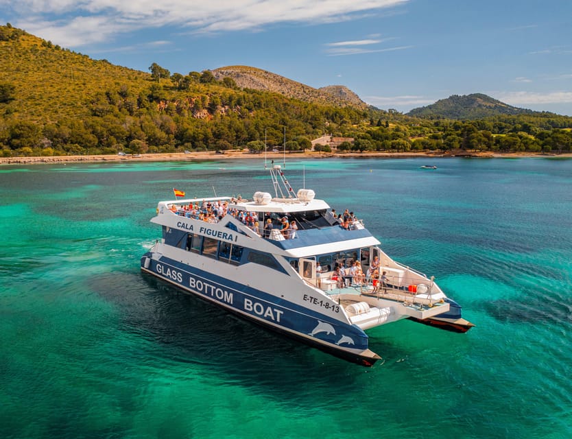 Alcudia: Boat Trip to Coll Baix - The first leg: cruising around Alcúdia and heading for Alcanada