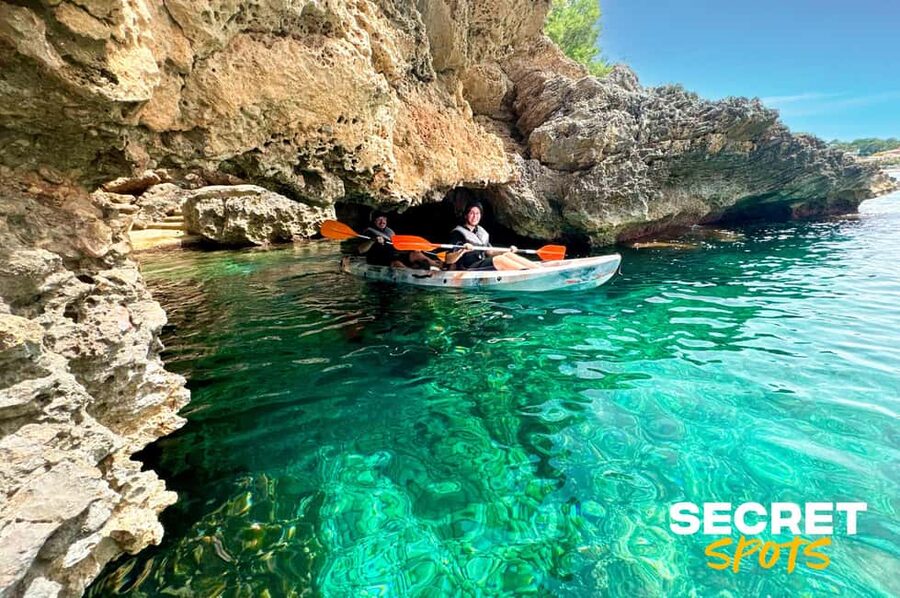 Alcudia: Kayak Tour with Snorkel & Sea Cave Swim - Snorkeling in Crystalline Calm Water (and What to Expect Underwater)