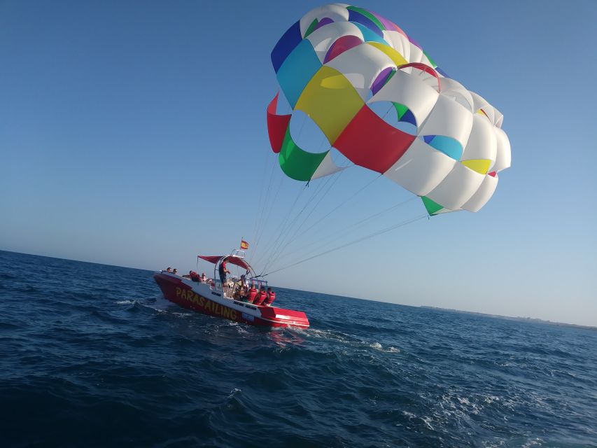 Alicante: Boat Trip and Parasailing Experience with Drink - Key things to know before you go