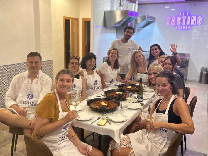 Alicante Paella Cooking Class, Tapas, Drinks and Market - Hands-On Cooking in a Purpose-Built Kitchen