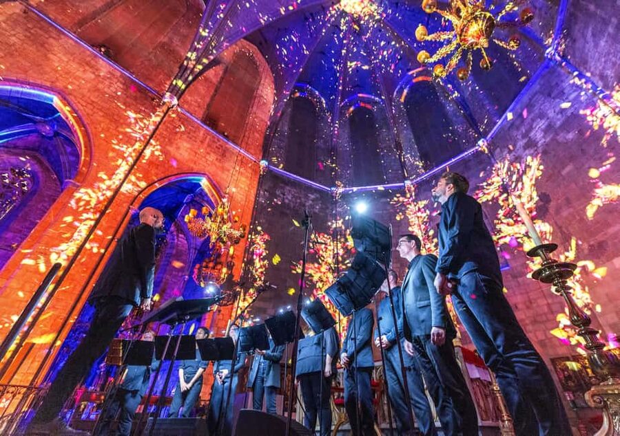Barcelona Basilica: Immersive Light and Sound Show - LUMINISCENCE - Language choices: when to book English vs Catalan vs Spanish