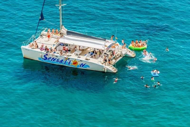 Barcelona: Catamaran Party Cruise with BBQ Meal - Key points at a glance