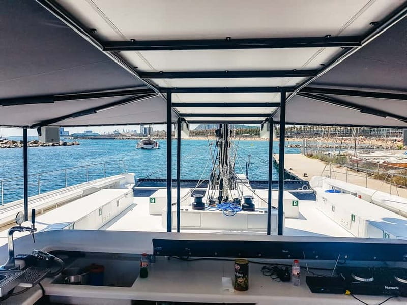 Barcelona: Catamaran Party Cruise with BBQ Meal - Swimming logistics: towels, safety, and why your timing should be flexible