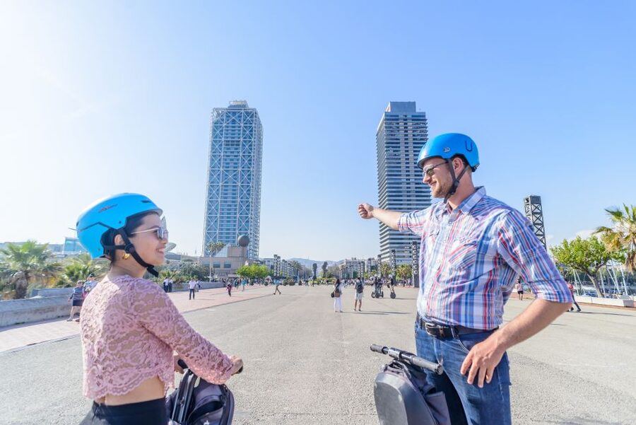 Barcelona: City and Seafront Guided Segway Tour - Port Vell to Barceloneta: cruise ships, palm trees, and real waterfront rhythm