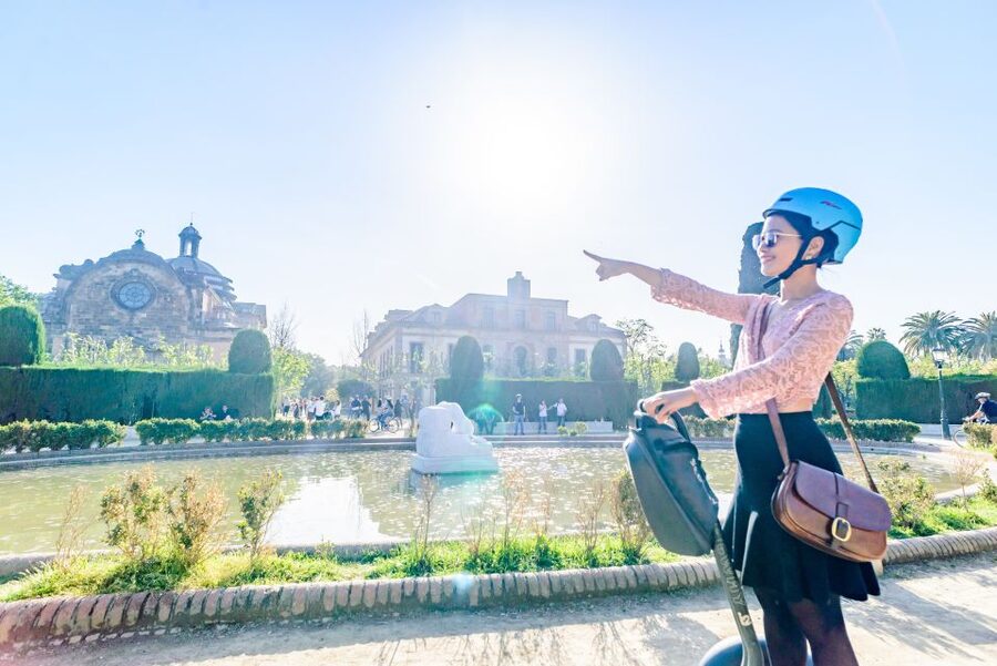 Barcelona: City and Seafront Guided Segway Tour - Olympic Port panoramas: the yacht marina look and a proper observation point