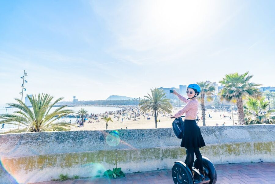 Barcelona: City and Seafront Guided Segway Tour - Parc de la Ciutadella: green space breaks with major landmarks built in