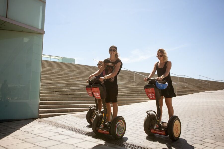 Barcelona: City Highlights Guided Segway Tour - Roman Wall to the Gothic Quarter: medieval streets with a guide’s lens