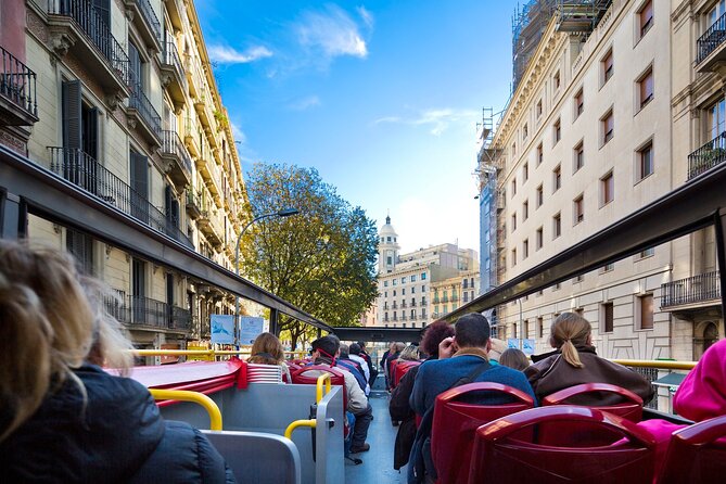 Barcelona City Tour Hop-On Hop-Off with Optional Boat - West route highlights: Born charm, Montjuïc area, Miró, and harbor walks
