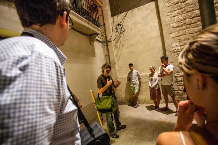 Barcelona: Dark History Night Walking Tour - El Born and La Ribera at night, and why the setting matters