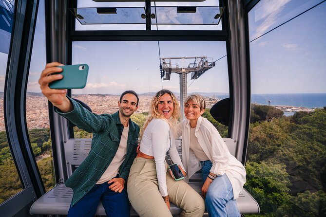 Barcelona E-Bike, Cable Car & Boat - Olympic area to the waterfront: transitioning from heights to sea air