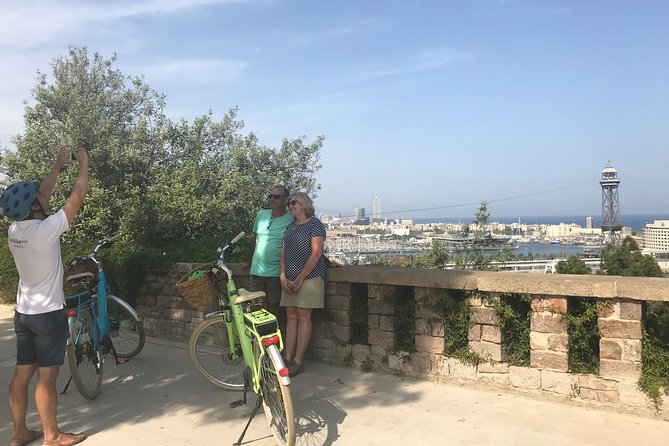 Barcelona E-Bike Guided Tour with Montjuic Hill - Up to Montjuïc Park: The Ride Becomes the Attraction