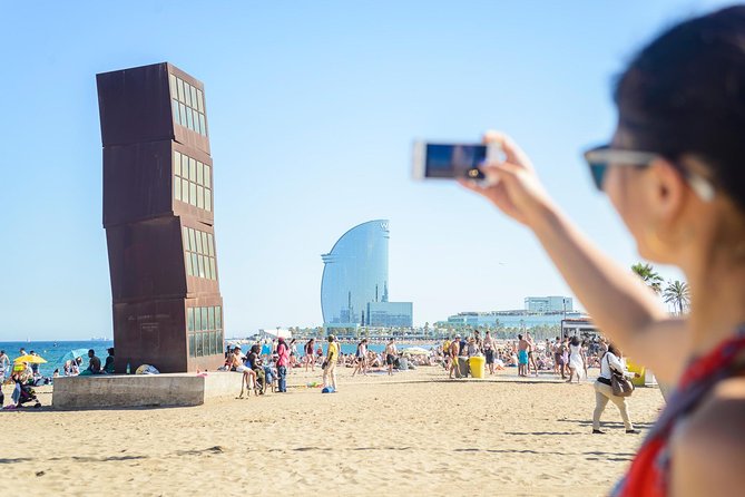 Barcelona E-Bike Small Group Tour with Tapas & Wine Tasting - Rolling out from Plaça de Sant Agustí Vell, bike handling made easy