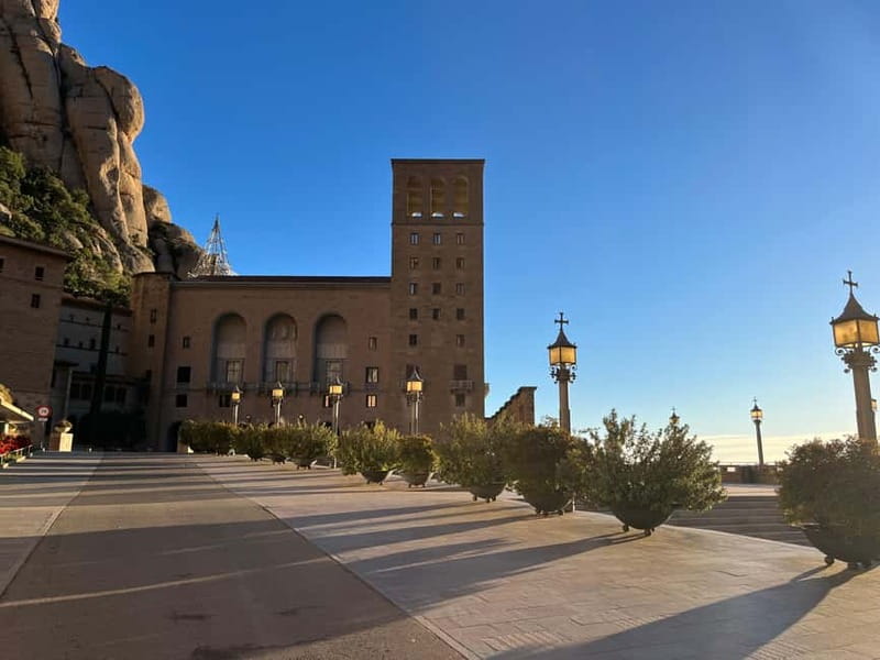 Barcelona: Early Morning Montserrat Trip with Abbey and Hike - End of the Hike: Small Town Time for Coffee and Supplies