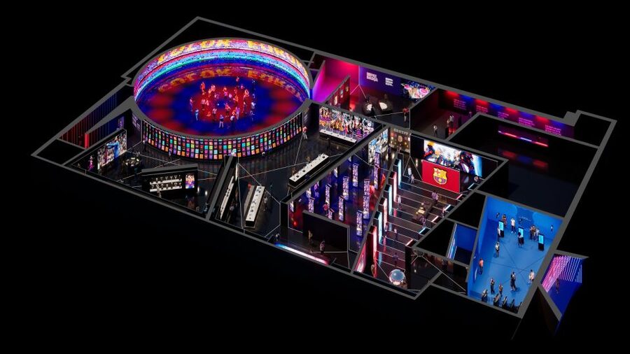 Barcelona: F.C. Barcelona Museum Immersive Guided Tour - Spotify Camp Nou Live 360-Degree Show: The Main Event