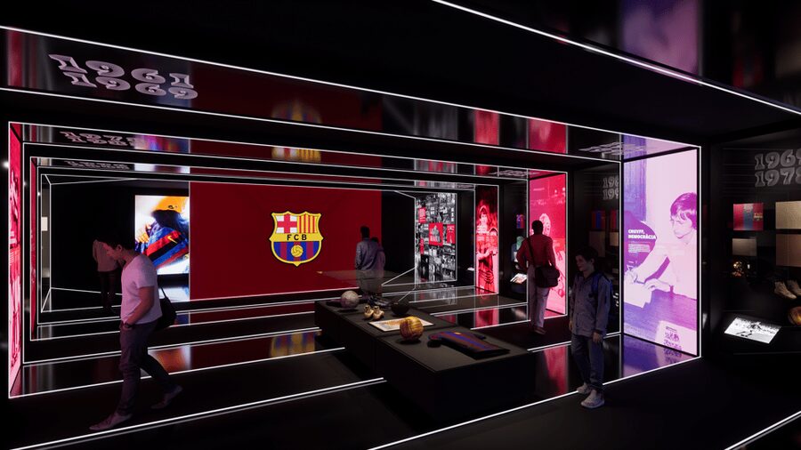 Barcelona: F.C. Barcelona Museum Immersive Guided Tour - Espai Barça Architecture Stop and the Construction Viewpoint