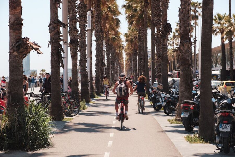 Barcelona: Guided Bike or E-Bike City Tour - El Born and Santa Maria del Mar: finishing with a maritime soul