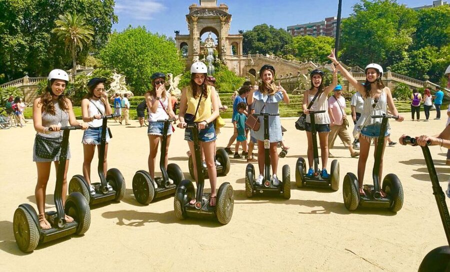 Barcelona: Guided Segway Tour - La Rambla to Parc de la Ciutadella: City Life Plus Green Space