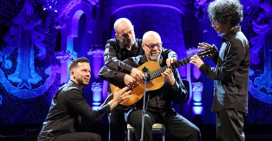 Barcelona: Guitar Trio & Dance @ Palau de la Música - Flamenco dance by José Manuel Alvarez and Carolina Morgado