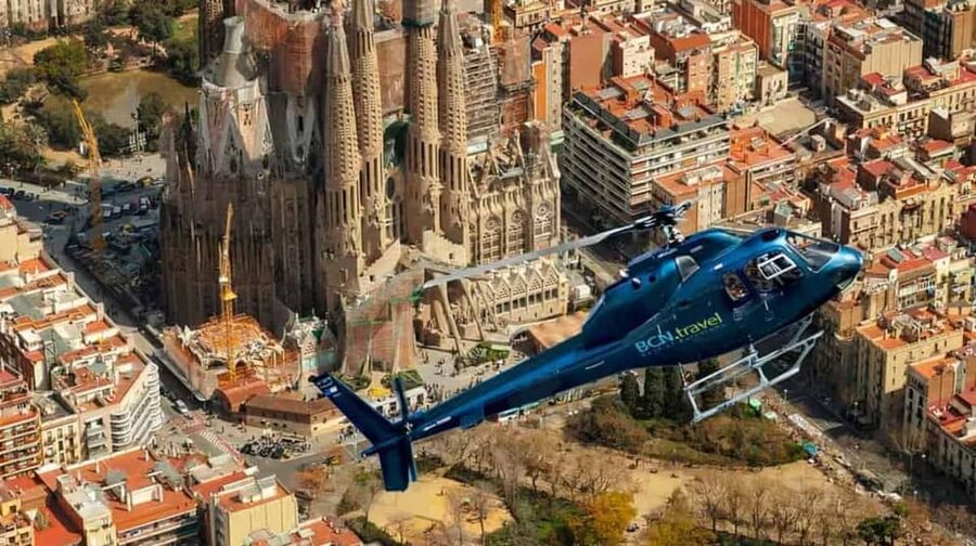 Barcelona: Helicopter Tour - Getting to Ml Adossat, 2 and the 15-Minute Safety Briefing