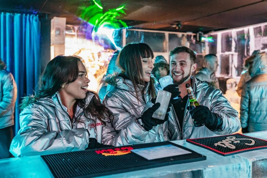Barcelona: Icebar experience, located at the beach !! - Icebarcelona Right on Barceloneta Beach