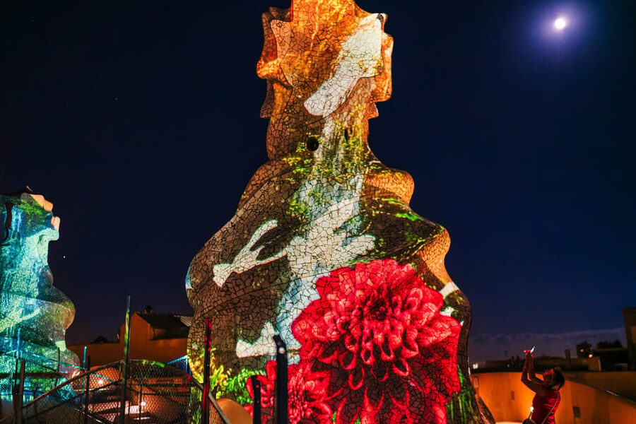 Barcelona: La Pedrera Night Experience - Courtyards and patios: where Casa Milà’s design becomes understandable