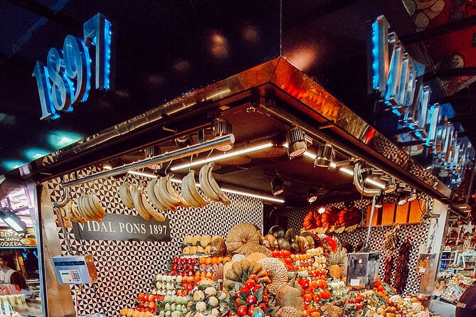 Barcelona Markets Tour - Stop 3: Mercado de Santa Caterina, Architecture Plus Monastery Ruins