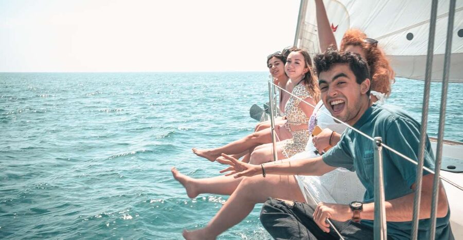 Barcelona: Midday or Sunset Sailing with Open Bar and Snacks - The open bar and snacks are priced like value, not like extras
