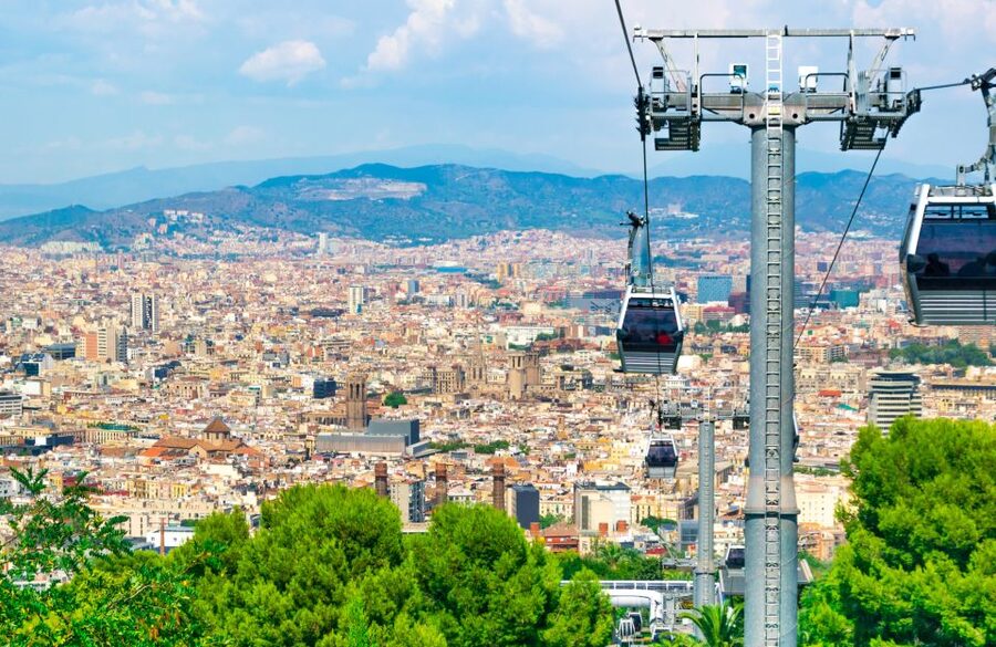 Barcelona: Montjuïc Cable Car Ticket with Audio Guide - Boqueria Market through a self-guided lens