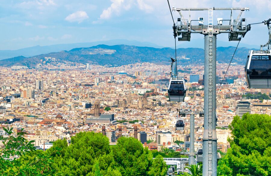 Barcelona: Montjuïc Cable Car Ticket with Audio Guide - Offline audio on your smartphone, the part that makes or breaks it