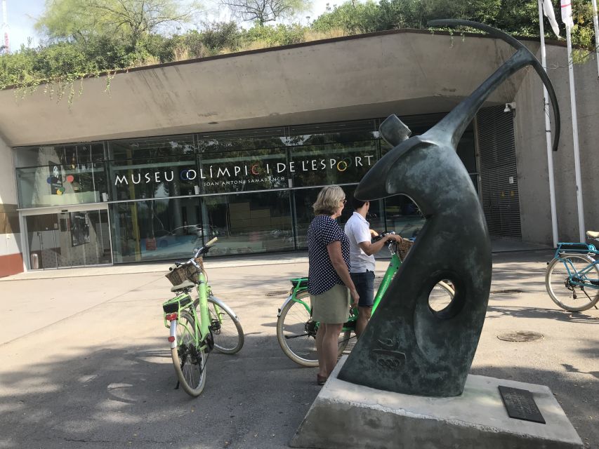 Barcelona: Montjuic Hill E-Bike Tour - Sot del Migdia viewpoint and Europa Square: city views plus a history pause