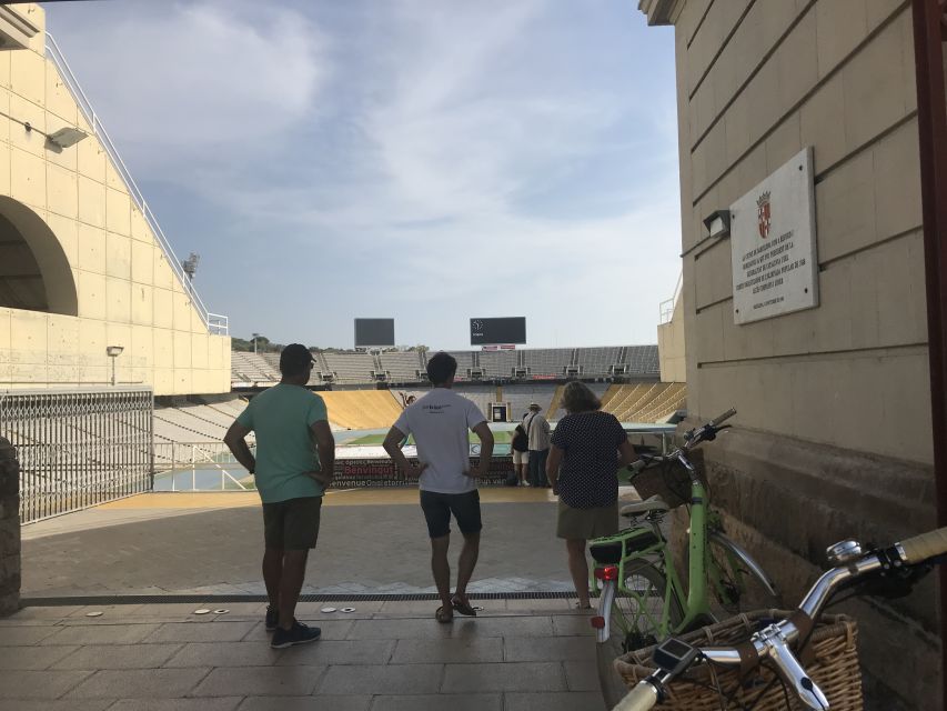 Barcelona: Montjuic Hill E-Bike Tour - National Palace terraces and the 360-degree view that justifies the work