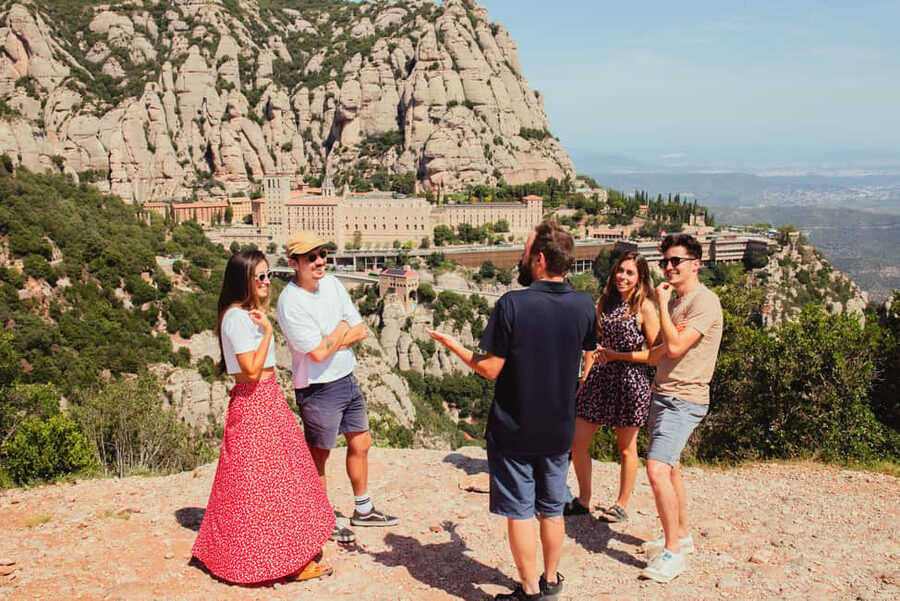 Barcelona: Montserrat with Optional Black Madonna & Cogwheel - Quick hits on Montserrat from Barcelona