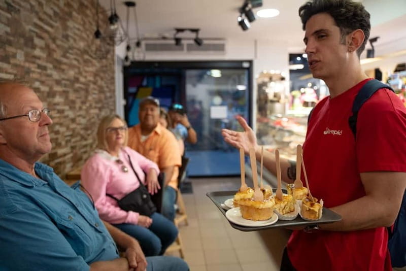 Barcelona Old Town Tapas Night: Hidden Bars, Cava & Vermut - Gothic Quarter bar stop: eight bites, classic Catalan flavors, and the first sip