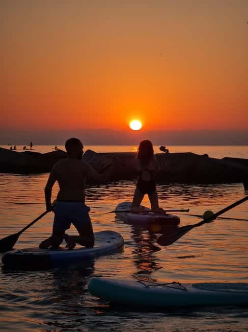 Barcelona: Paddleboarding at Sunrise. Includes: instructor, photos, equipment - The Photo and Video Surprise: How to Get Your Souvenir Links