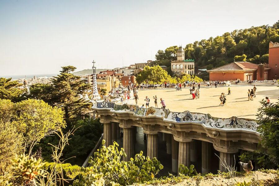 Barcelona: Park Güell Admission Ticket - At the entrance: mobile voucher, timed entry, then real freedom