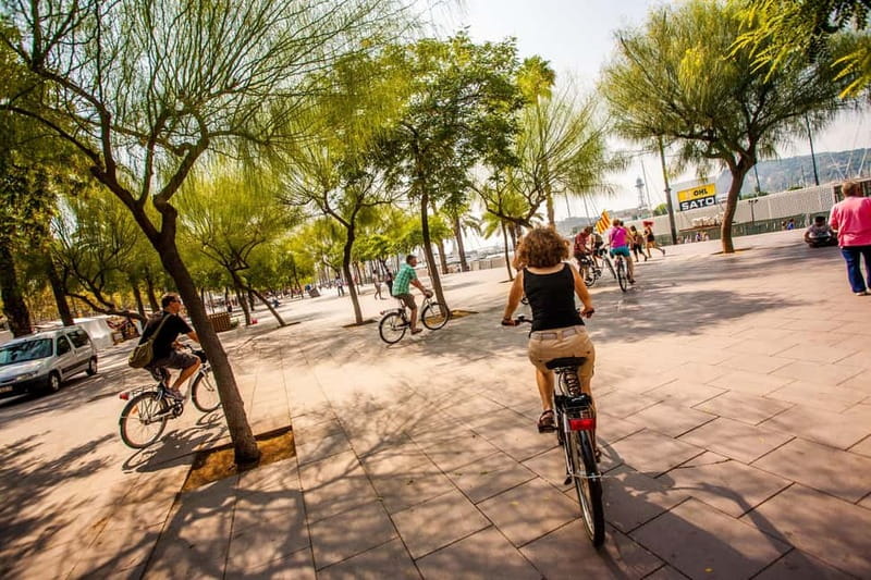 Barcelona: Private Group Bike Tour - Into the Gothic Quarter, where Santa Maria del Mar steals the show