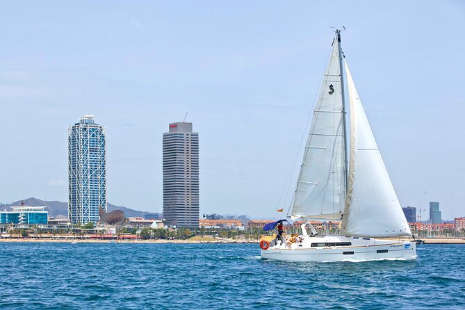Barcelona Private Sailing with Open Bar & Snacks (max 9) - Weather permitting swimming: fun when it works, frustrating when it doesn’t