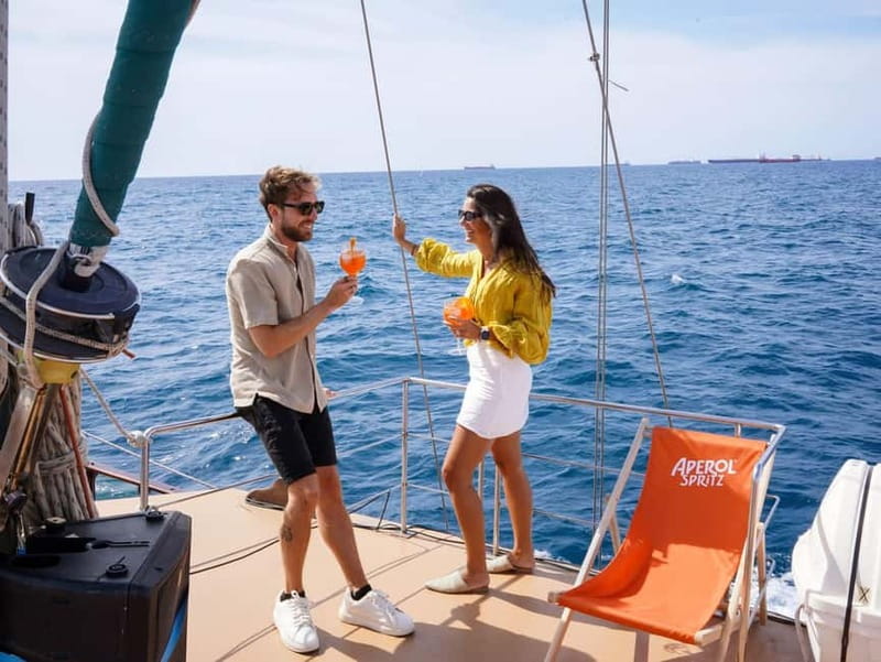 Barcelona Sailing Cruise - A Turkish gulet, three ways to sit, and the best angles for photos