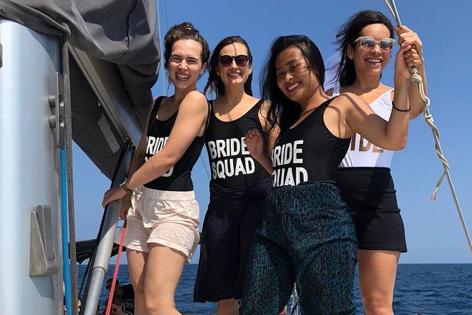 Barcelona Small Group Sailing with Snacks and Cava - Where you start: Moll de Mestral, then out past Port Olímpic