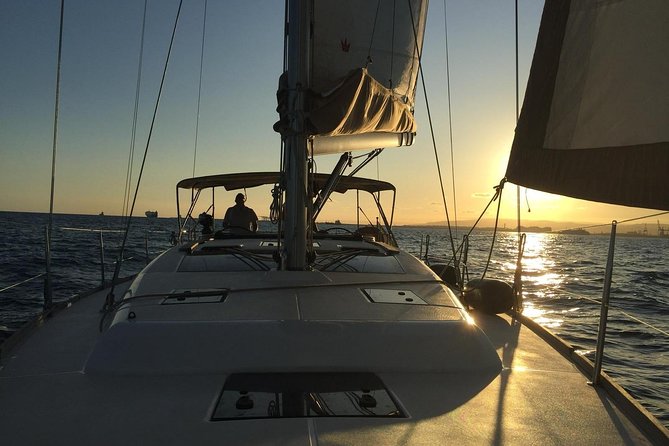 Barcelona Sunset Cruise with Light Snacks and Open Bar - The Swim Stop: When Weather Allows