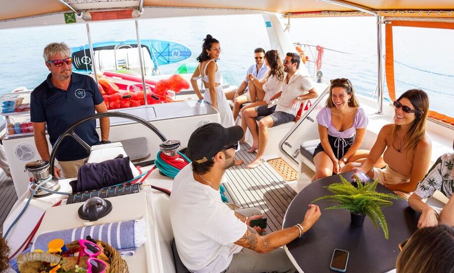 Barcelona: Sunset or Day Catamaran Cruise with Tapa & Drink - Crew energy: why the trip feels easy once you’re on board