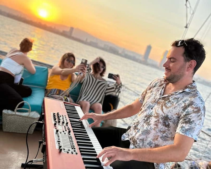 Barcelona: Sunset Sailing Cruise with Live Music - The 1.5-Hour Coastline Cruise, Without the “Busy Day” Hangover