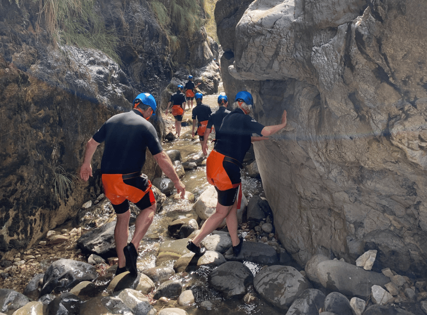Benahavís: Guided Canyoning Adventure (Benahavís River Walk) - The canyon of the Angosturas: photo stop, safety briefing, and your first swim