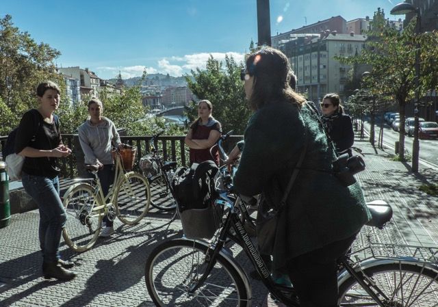Bilbao: Guided Highlights Small Group or Private E-Bike Tour - Zubizuri Bridge and Calatrava’s curves
