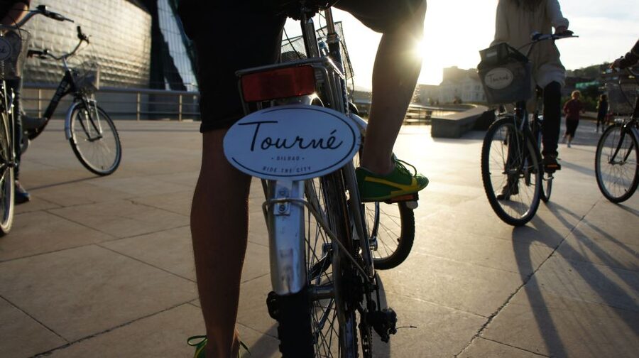 Bilbao: Guided Highlights Small Group or Private E-Bike Tour - San Mamés and Athletic Club fandom