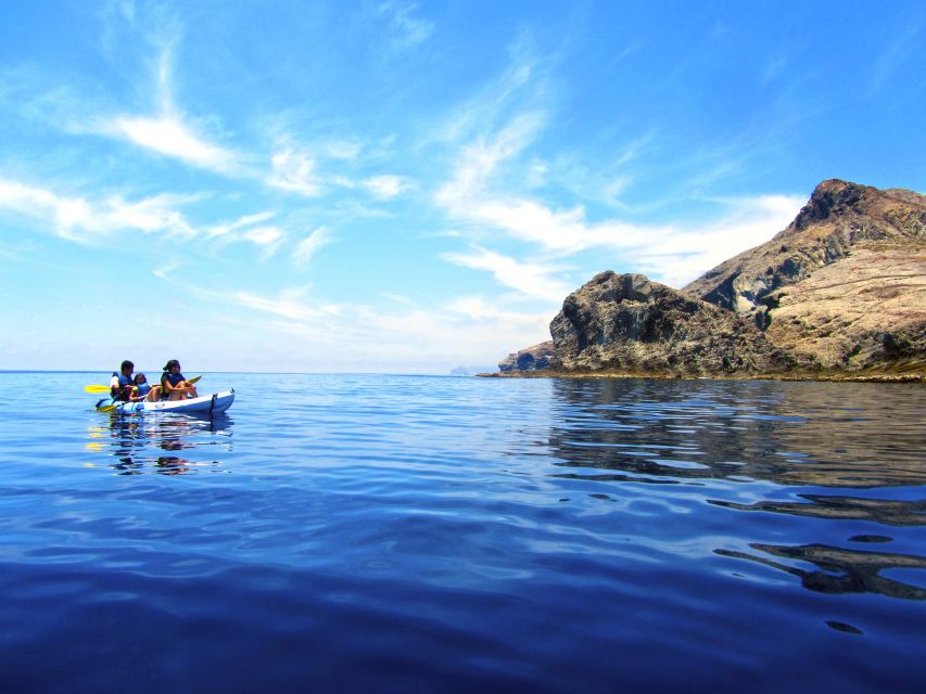 Cabo de Gata: Natural Park Kayaking and Snorkel Excursion - Snorkeling in clear water: what is provided and what to bring